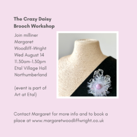 The Crazy Daisy Brooch Workshop